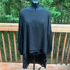 Seta T Black Blouse